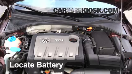 2013 Volkswagen Passat TDI SE 2.0L 4 Cyl. Turbo Diesel Battery Jumpstart